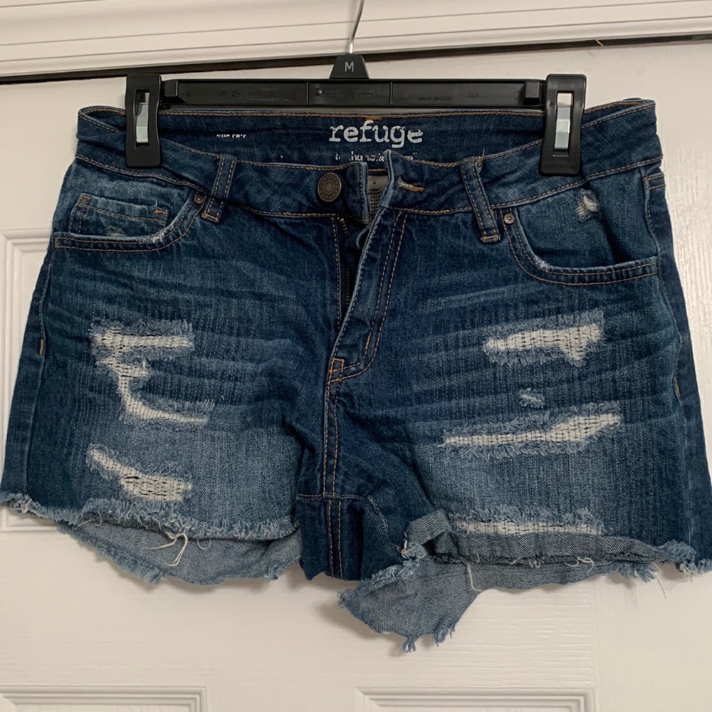 Dark denim Short shorts size 4